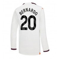 Manchester City Bernardo Silva #20 Udebanetrøje 2023-24 Langærmet
